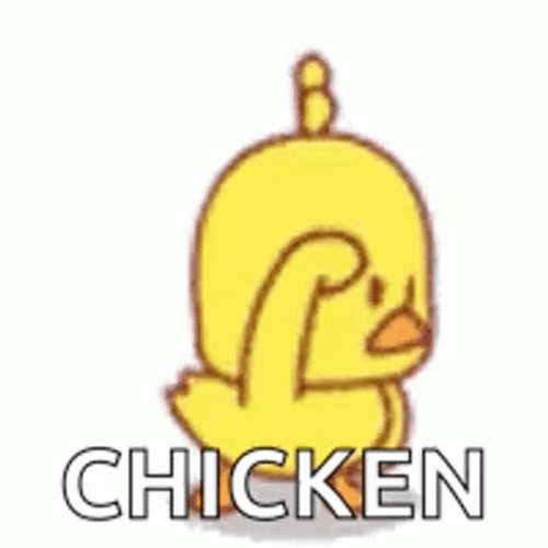 Chick Saying Chicken GIF