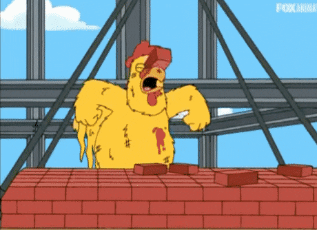 Chicken Chasing Fortnite Peter Griffin GIF