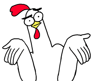 Chicken Drawing I Know Nothing GIF