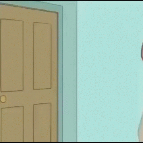 Chicken Head Cartoon Character Next to Woman