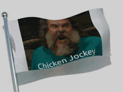 Chicken Jockey Minecraft Movie Gif GIF