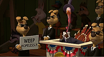 Chicken Little Mayor Turkey Lurkey GIF