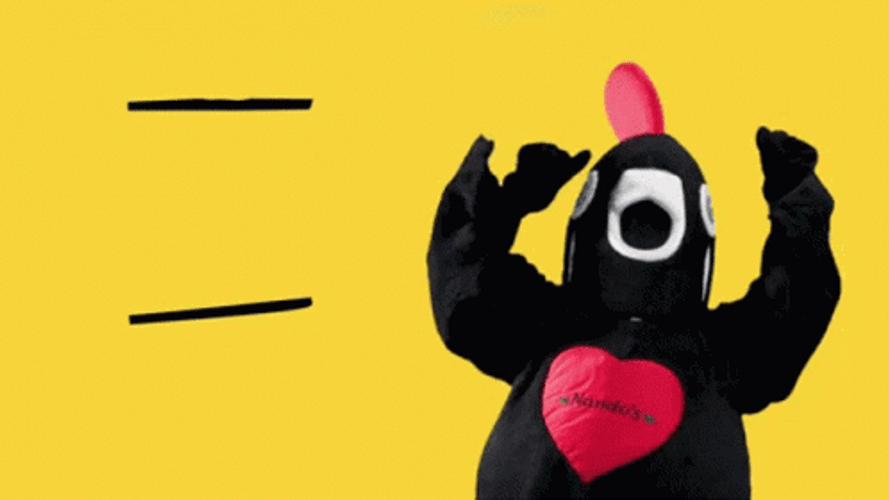 Chicken Mascot Kip Yes GIF