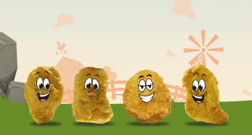 Chicken Nugget Family GIF