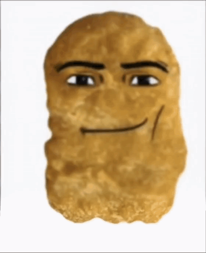 Chicken Nugget Shake Head GIF
