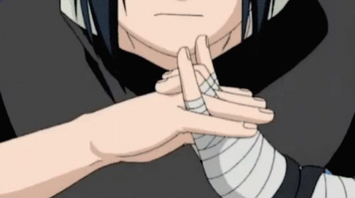 Chidori Sasuke Uchiha Naruto Hand Signs GIF