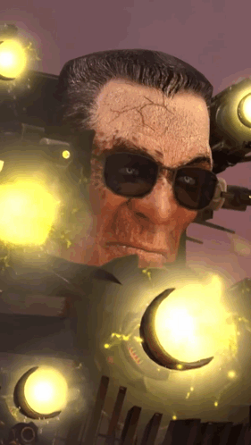 Chief Scientist Skibidi Toilet Laser Fire GIF