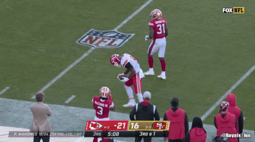 Chiefs Vs 49Ers Football Game GIF