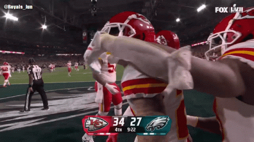 Chiefs Vs Eagles Football Game On Fox Live GIF