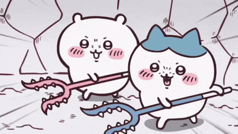 Chiikawa And Hachiware Sasumata GIF