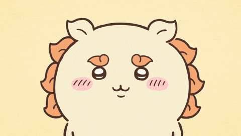 Chiikawa Cute Shisa Smile GIF