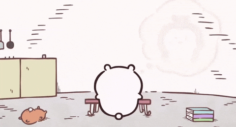 Chiikawa Dreaming About Chiikabu GIF