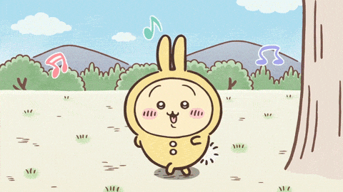 Chiikawa Usagi Party Dance GIF