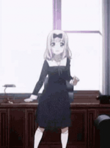Chika Dance Anime Girl Chicken Dance GIF