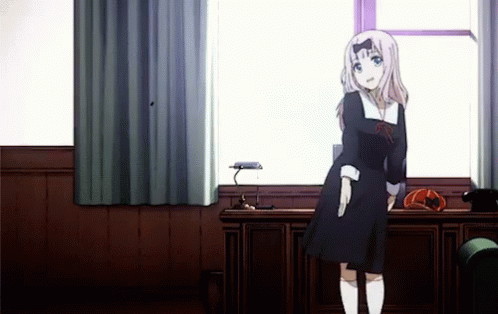Chika Dance Cute Anime Girl Leg Lift GIF