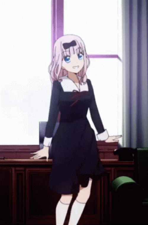 Chika Dance Anime Cute Girl Spin Skirt Up GIF