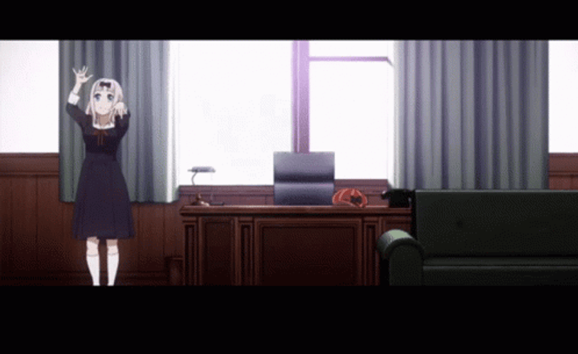 Chika Dance Anime End Credits GIF
