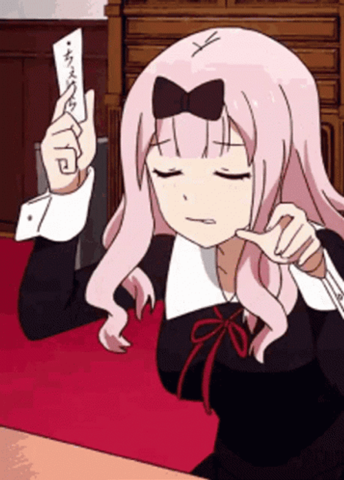 Chika Dance Anime Rap Pouting GIF
