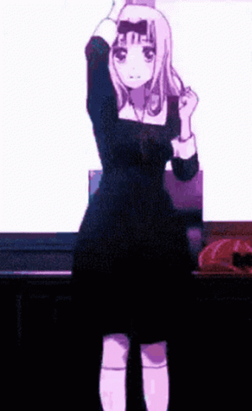 Chika Fujiwaaara Zero Two Dance GIF