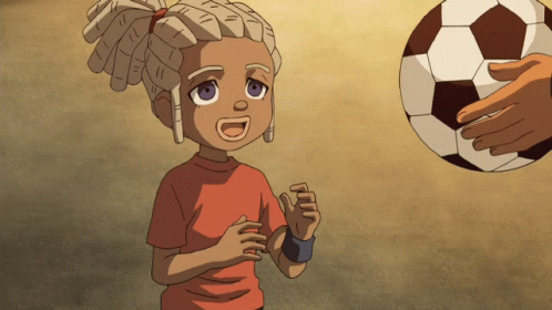 Child Accepting Soccer Ball GIF