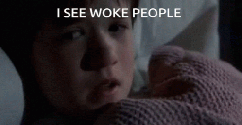 Child Laying in Bed I See Woke People