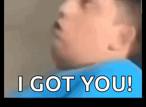 Child with I Got You Text