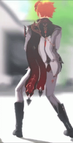 Childe Tartaglia Hips Swinging Dancing GIF