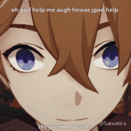 Childe Tartaglia Close Up Shot GIF