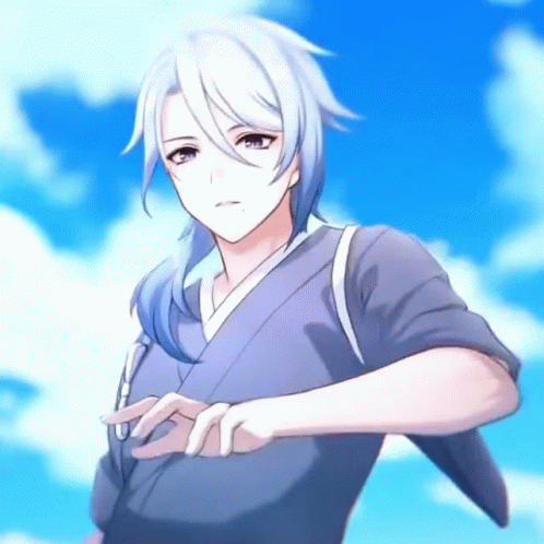 Childe Tartaglia Wielding Sword GIF