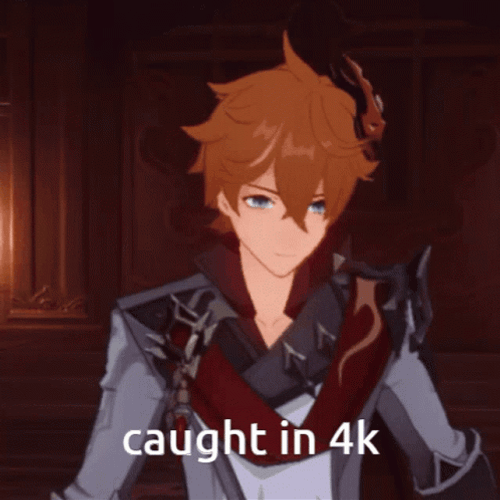 Childe Tartaglia Caught In 4K Genshin Impact GIF