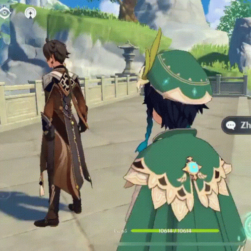 Childe Tartaglia Changing Costume GIF