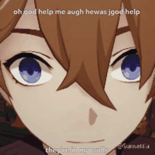 Childe Tartaglia Close Up Shot GIF