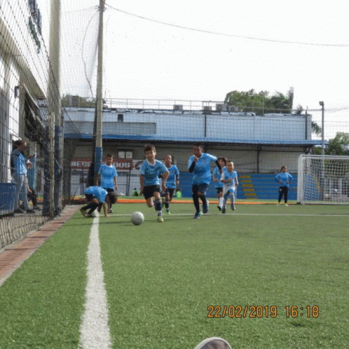 Children Playing Soccer