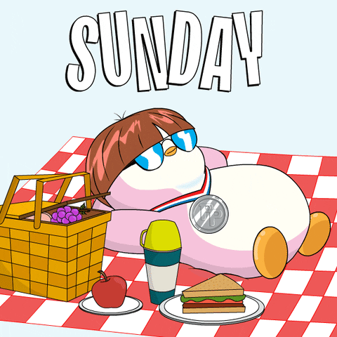 Chill And Have A Great Sunday Picnic GIF