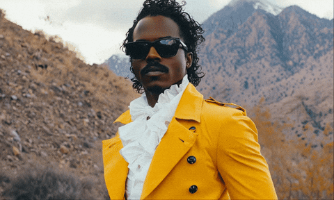 Chill Guy In Yellow Suit GIF
