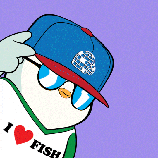 Chill Guy Pudgy Penguins Sup Dude GIF