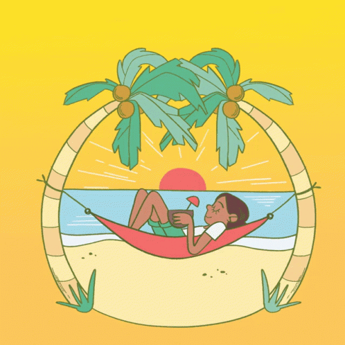 Chillax Summer Time GIF