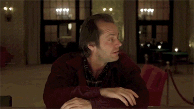 Chilling At The Bar Jack Nicholson GIF