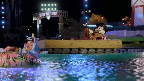 Chilling O The Floaties GIF