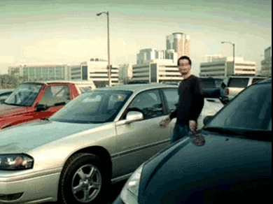 Chimpanzee Thief Attack Security Ad GIF