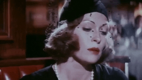 Chinatown Faye Dunaway Smoking GIF
