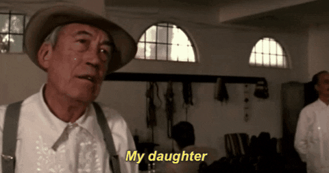 Chinatown Illegitimate Father John Huston GIF