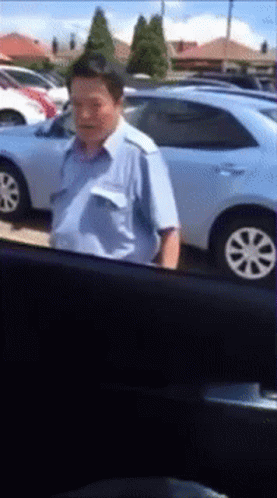 Angry Chinese Man Swearing Get Fuck GIF
