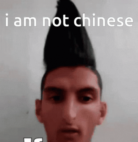 I Am Not Chinese I Am Rock Star GIF