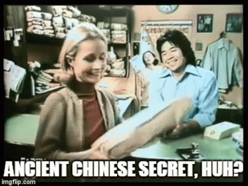 Ancient Chinese Secret In Mini Mart GIF