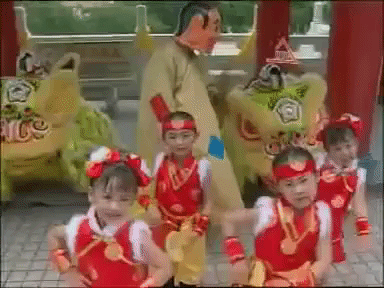 Chinese New Year Kids GIF