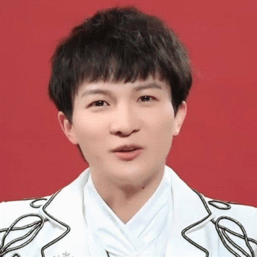 Chinese Zhou Shen Talking While Smiling GIF