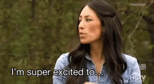 Chip Hugging Joanna Gaines GIF