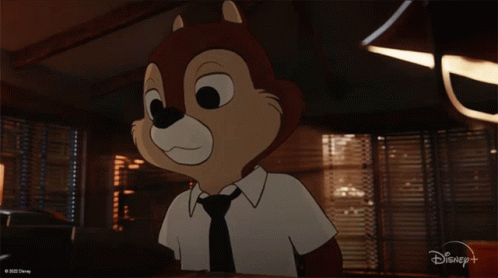 Chip N Dale Nope Dont Like That GIF