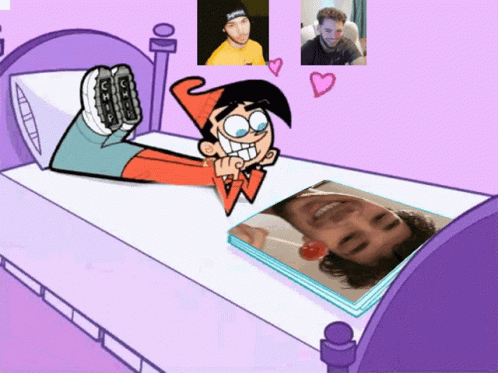 Chip Skylark Stares At Adin Ross Face Poster GIF